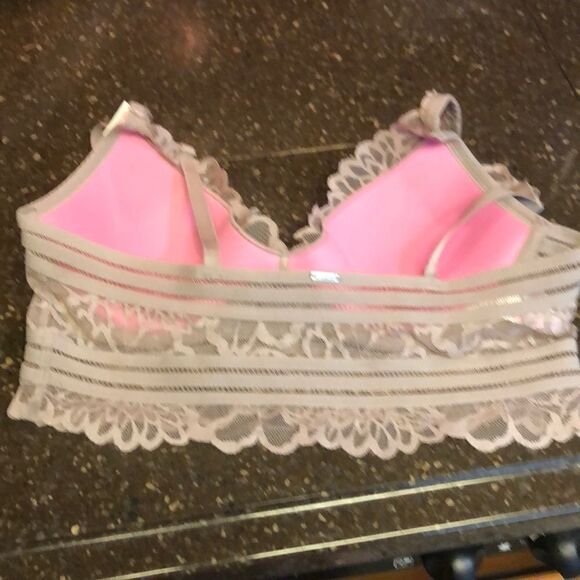 NWT Victoria’s Secret Pink Lightly Lined Bralette - Picture 2 of 5